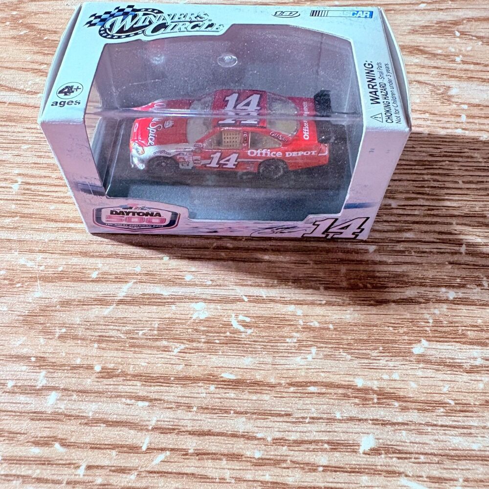 Tony Stewart 14 Old Spice Diecast Car Daytona 500 Nascar Office Depot Boxed